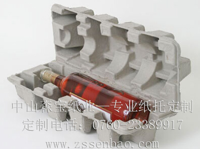 酒类包装纸托